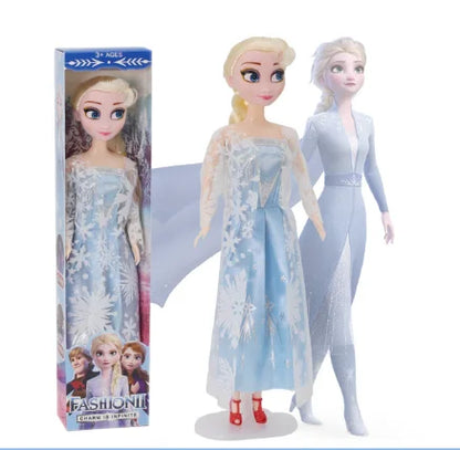 Frozen 2 Elsa Anna Figure Princess Doll Toys Snow Queen Children Girls Toys Elsa Dolls Clothes for Dolls Children Christmas Gift