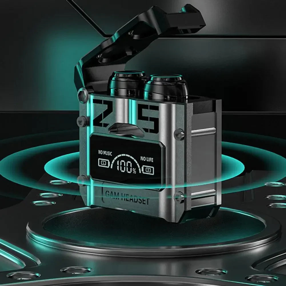 NEW M25 TWS Wireless Bluetooth-compatible 5.2 Headset Digital Reduction Earphone Noise Display Gaming Binaural for xiaomi iphone