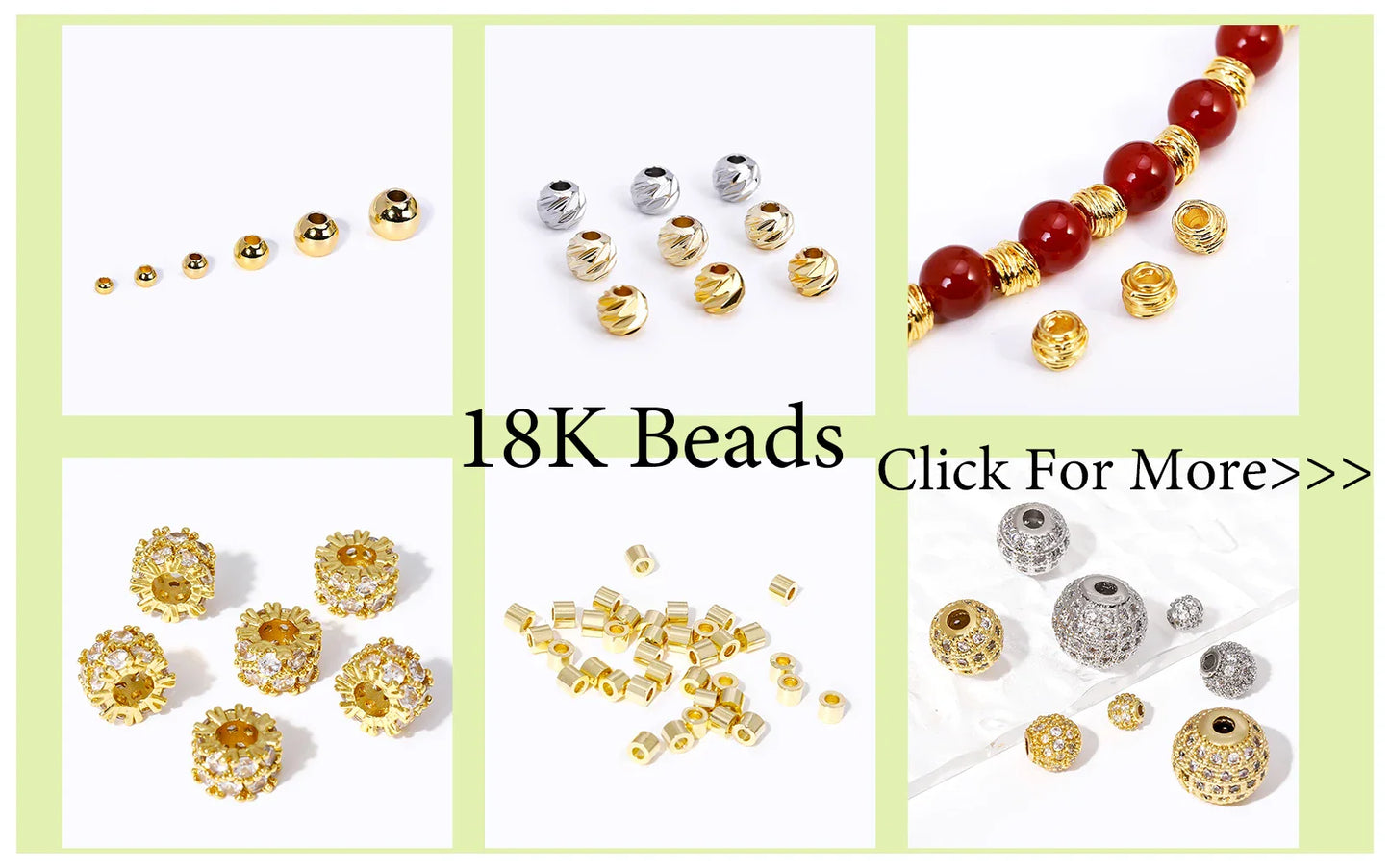 8/10MM 18K Gold Plated Brass Metal Hollow Beads Caps Flower Caps For Beads For DIY Beading Jewelry Making Supplies Wholesale