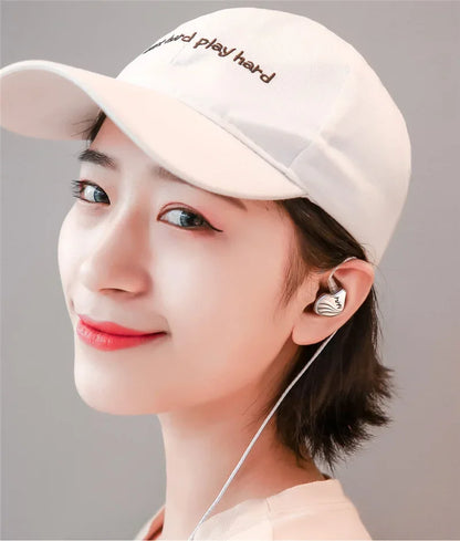 HIFI 6D Surround Bass In-Ear Wired Headphones 3.5mm Type C Earphone Sports Waterproof Gaming Headset Handfree Earbuds with Mic