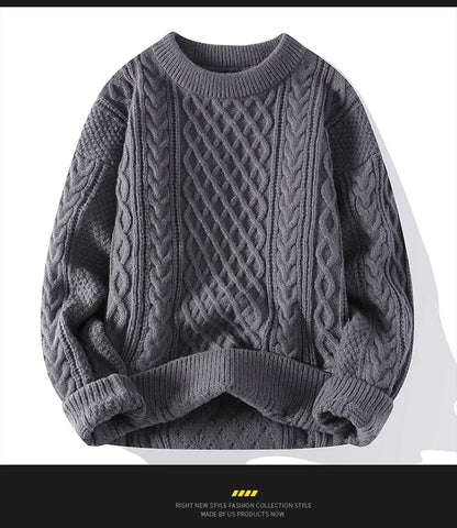 Brand Christmas Sweaters Men Crewneck Sweater Men Pullover Jumpers Fashion Clothing Autumn Winter Tops Male Knitted Sweatshirts