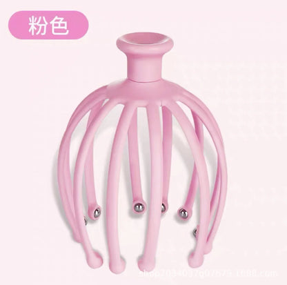 Head Massager Head Scratching Octopus Scalp Non Soul Extractor Divine Tool For Extracting Healthy And Healthy Hair