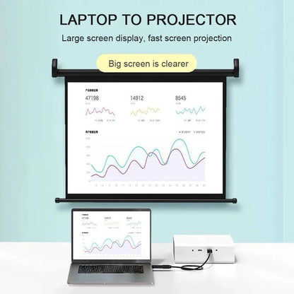 DisplayPort to HDMI-Compatible 4K 1080P Adapter DP Male to Female HD TV HDMI-Compatible Video Audio Cable for PC TV Laptop