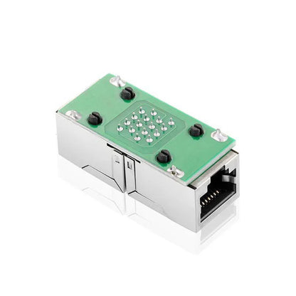 New RJ45 Connector Cat7/6 Ethernet Adapter Gigabit Interface Network Extender Convertor For Extension Cable Female to Female