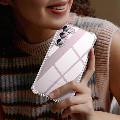 Hybrid Shockproof Case For Samsung Galaxy S23 S21 FE S22 Plus Ultra Clear Hard Case For Samsung A54 A34 A24 A14 A04S A53 A33