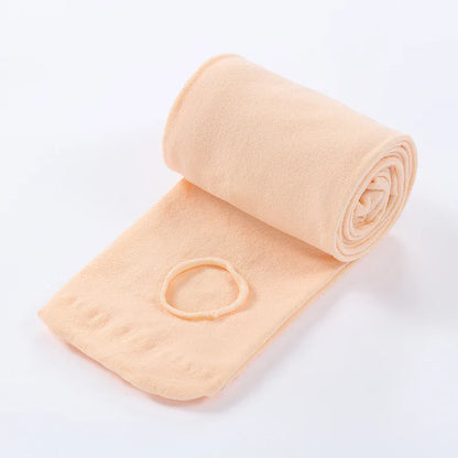 Princess Baby Girls Ballet Tights High Elasticity Dance Pantyhose With Hole Spring Autumn Women Infant Kids Students Stockings