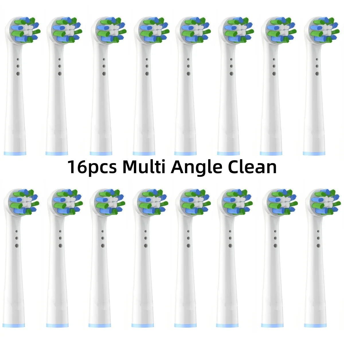 16/20PCS Brush Head nozzles for Oral B Electric Toothbrush Replacement Head Refill Sensitive Floss Cross Action for Oralb