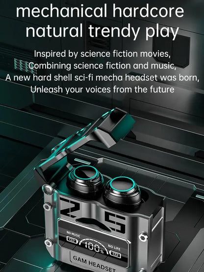 NEW M25 TWS Wireless Bluetooth-compatible 5.2 Headset Digital Reduction Earphone Noise Display Gaming Binaural for xiaomi iphone