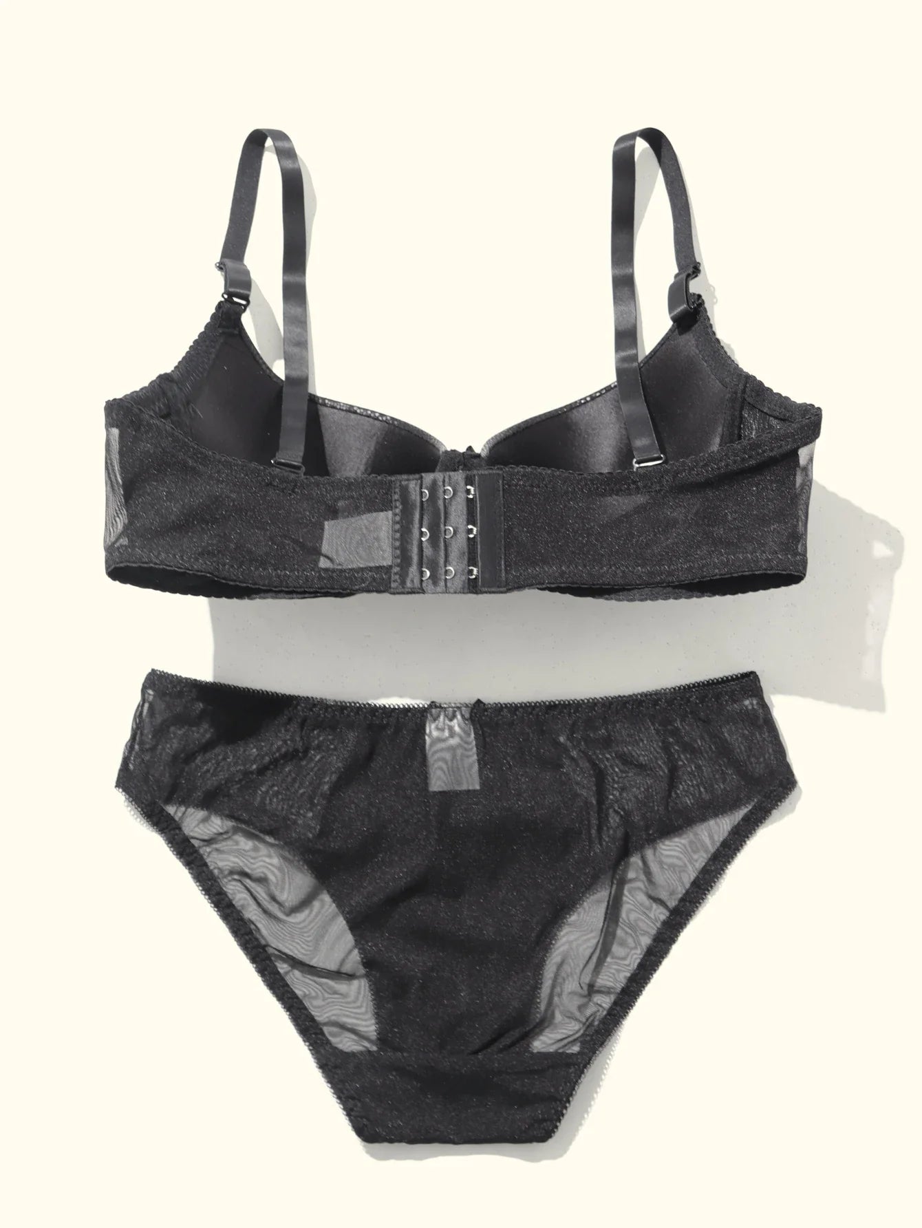 Beauwear Solid Color Lingerie Set for Women Small Size Padded Bra Set Push Up Underwear Set