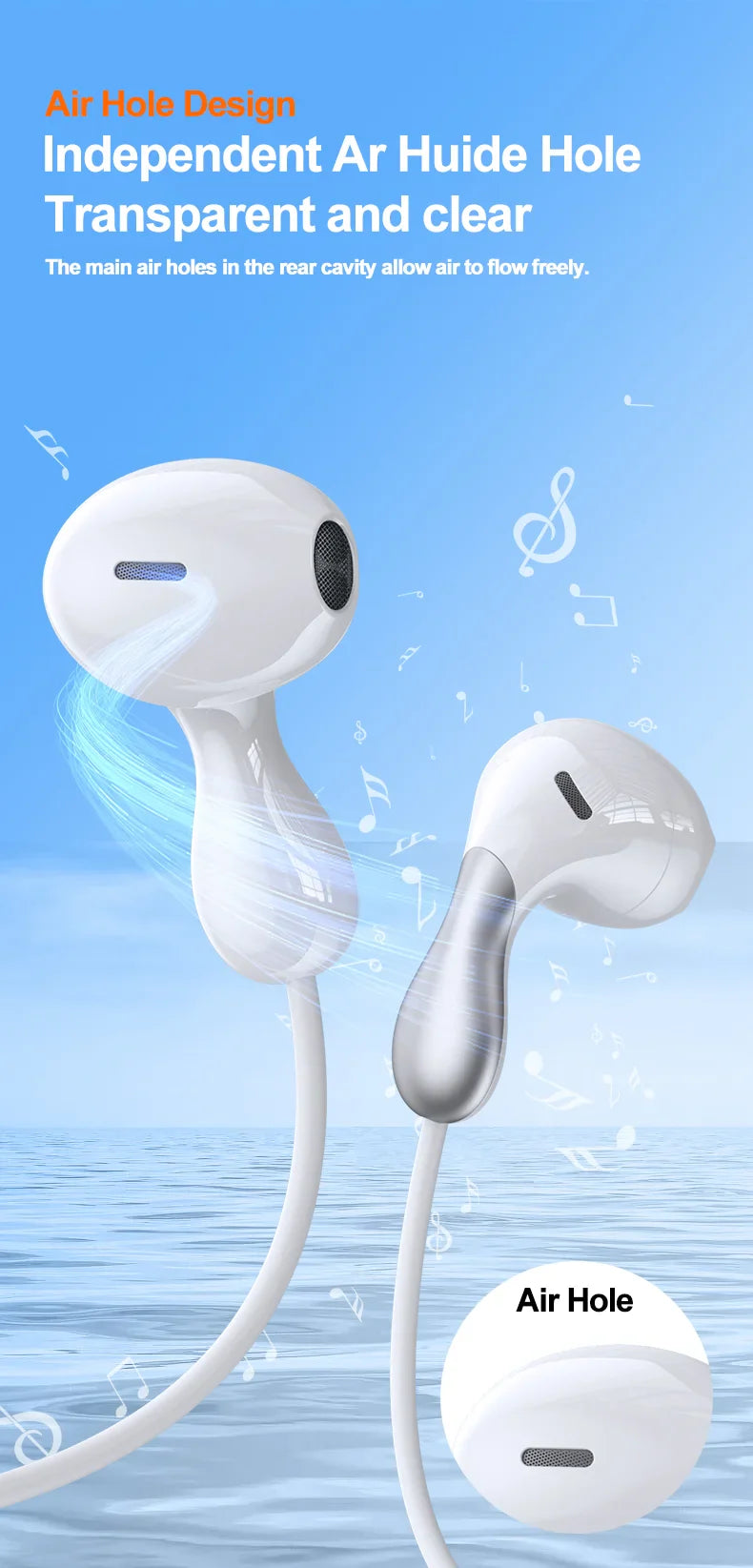 For Samsung Headphones HiFi Bass Stereo Volume Control With Mic Type C 3.5mm Eadphones For Galaxy S24 S23 S22 S21 Ultra Note 20