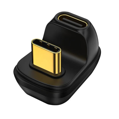 NNBILI USB Type-C Adapter For Macbook 90 Degree Quick Charge Converter Male To Female 100W 5A 40gbps PD Data Transfer 8K60HZ ﻿ ﻿