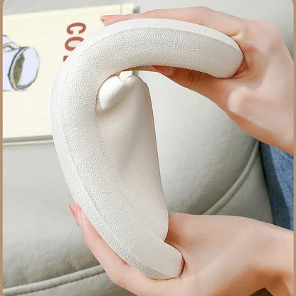 Men's Summer Slippers EVA Indoor Bathroom Thick Sole Diamond Check Massage Sensation Beach Non-slip Ladies Comfort Flat Shoes