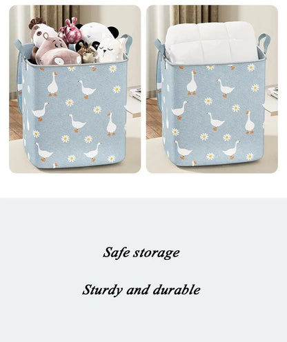 1Pc Pouch Storage Bag Organizer Used To Store Daily Necessities Foldable Waterproof Material High-Capacity