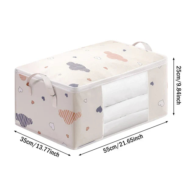 Big Capacity Storage Bag 4/2/1PCS Quilt Clothes Moisture Dust Proof Proof Organizer Duvet Blanket Sorting Bags Luggage Bag