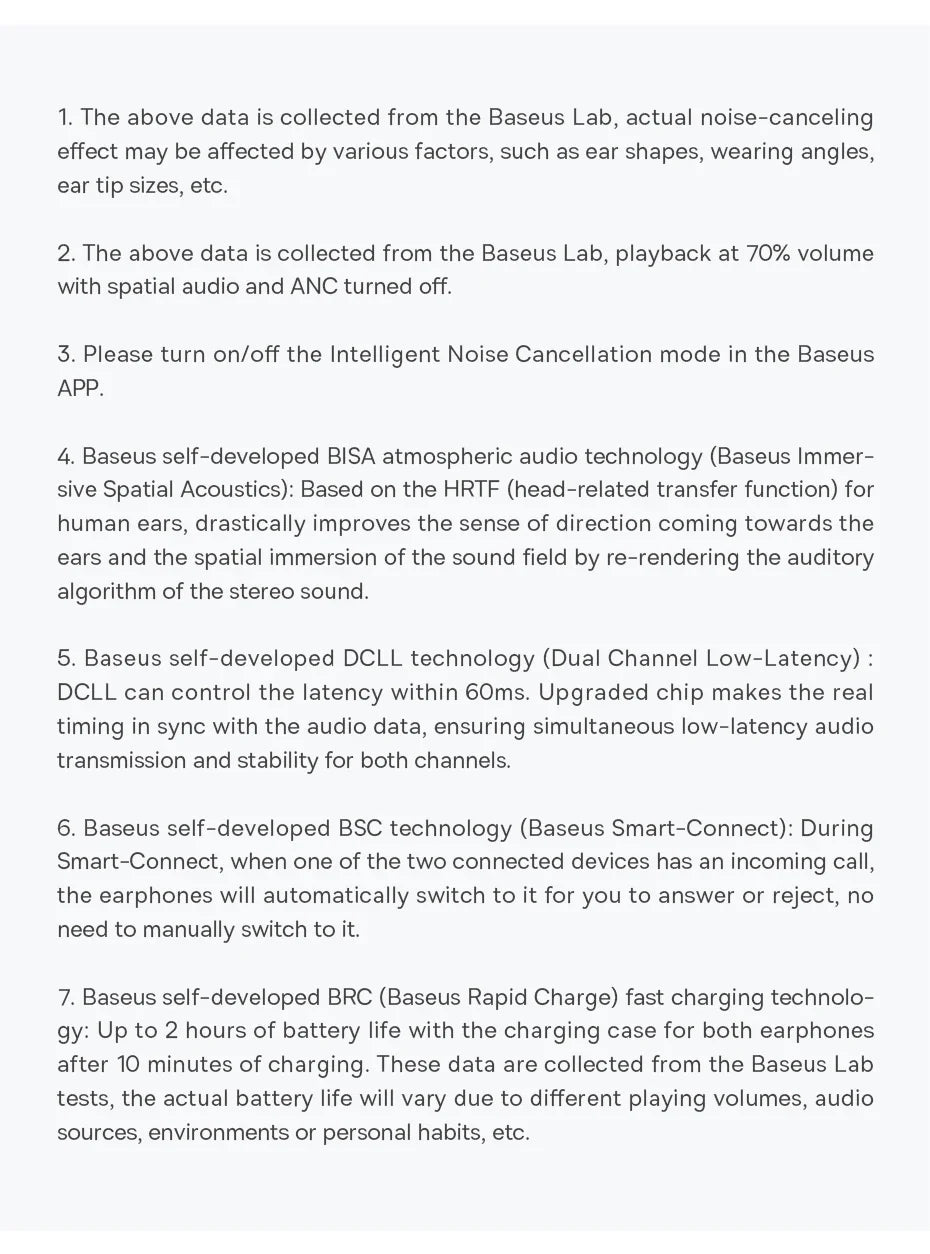 Baseus Bowie M2s ANC Earphone Bluetooth 5.3 Hybrid -48dB Noise Cancellation Wireless Headphone Support 3D Spatial Audio Earbuds