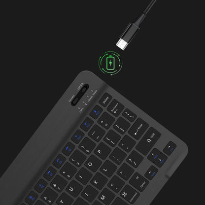 10 inch Magnetic Tablet Keyboard for iPad 2024 10.9 11 10.2 Bluetooth Rechargeable Keyboards for Xiaomi 6 Huawei Matepad 11.5