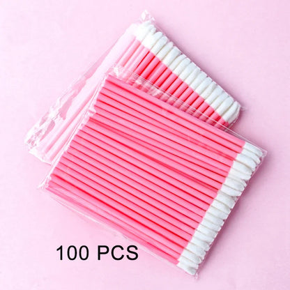 5/50/100 Pcs Lip Brushes Disposable Cosmetic Lip Brush Lipstick Lip Glossy Wands Cleaner Applicator Eyeshadow Makeup Brush Tool