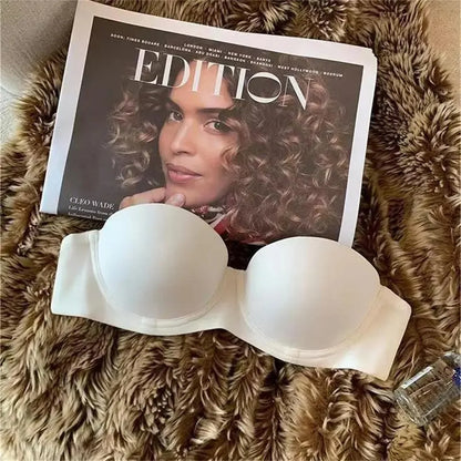 Seamless Bras For Women Soft Underwear Push Up Bra 1/2 Cup Bralette Comfort Invisible Brassiere Nonwire Simple Sexy Lingerie