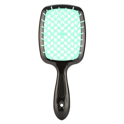 Tangled Hair Comb Detangling Hair Brush Massage Combs Hollow Out Wet Curly Hair Brushes Barber Comb Salon Hair Styling Tools