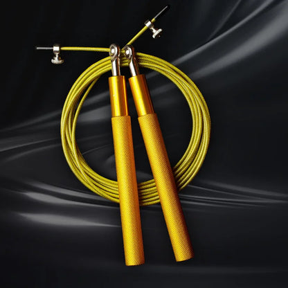 Steel wire skipping rope fitness sports equipment bearings skipping rope middle school students training aluminum alloy