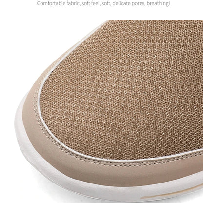 2024 Summer new breathable mesh shoes outdoor non-slip walking shoes comfortable sandals men half slippers casual loafers 35-48