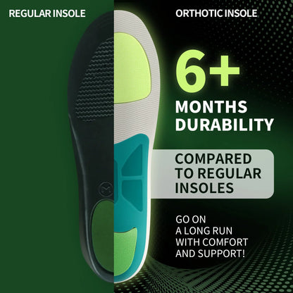 Plantar Fasciitis Orthopedic Sport Insole Men Women Sneaker Flat Feet High Arch Support Orthotic Insoles Plantillas Insert Sole