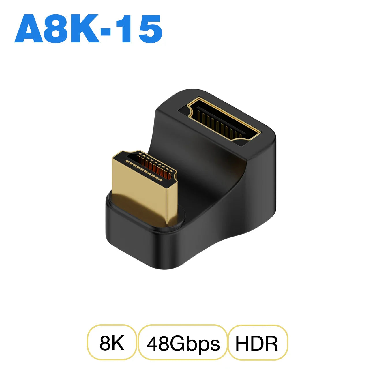HDMI-compatible Cable Adapter mini micro hdmi to HDMI 2.1 Converter 48Gpbs 8K60HZ 4K120HZ for HDTV Projector PS4 PS5 Laptop PC