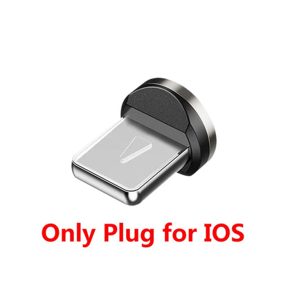 AUFU LED Magnetic USB Charging Cable USB Type C Phone Cable Magnet Phone Charger Micro USB For iPhone 11 12 Pro Max For Xiaomi