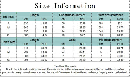 Women's Gym Two Piece Set Yoga Bra Underwear Tight Training Pants Bottom Pants Fitness Clothing Fitness Pants Set Exercise Set