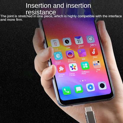 Hannord USB3.2 10Gbps Cable USB A to Type-C 3.2 Data Transfer USB C SSD Hard Disk Cable 3A 60W Quick Charge 3.0 Charge Cable