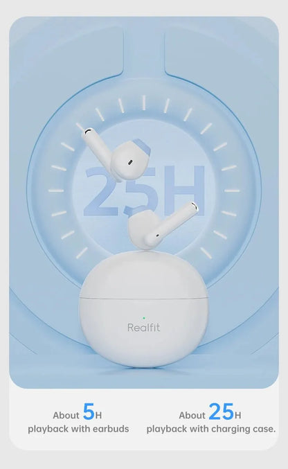 Realfit F2 Bluetooth Earphone Excellent HIFI Quality TWS Wireless Earbuds Wholesale for realme xiaomi