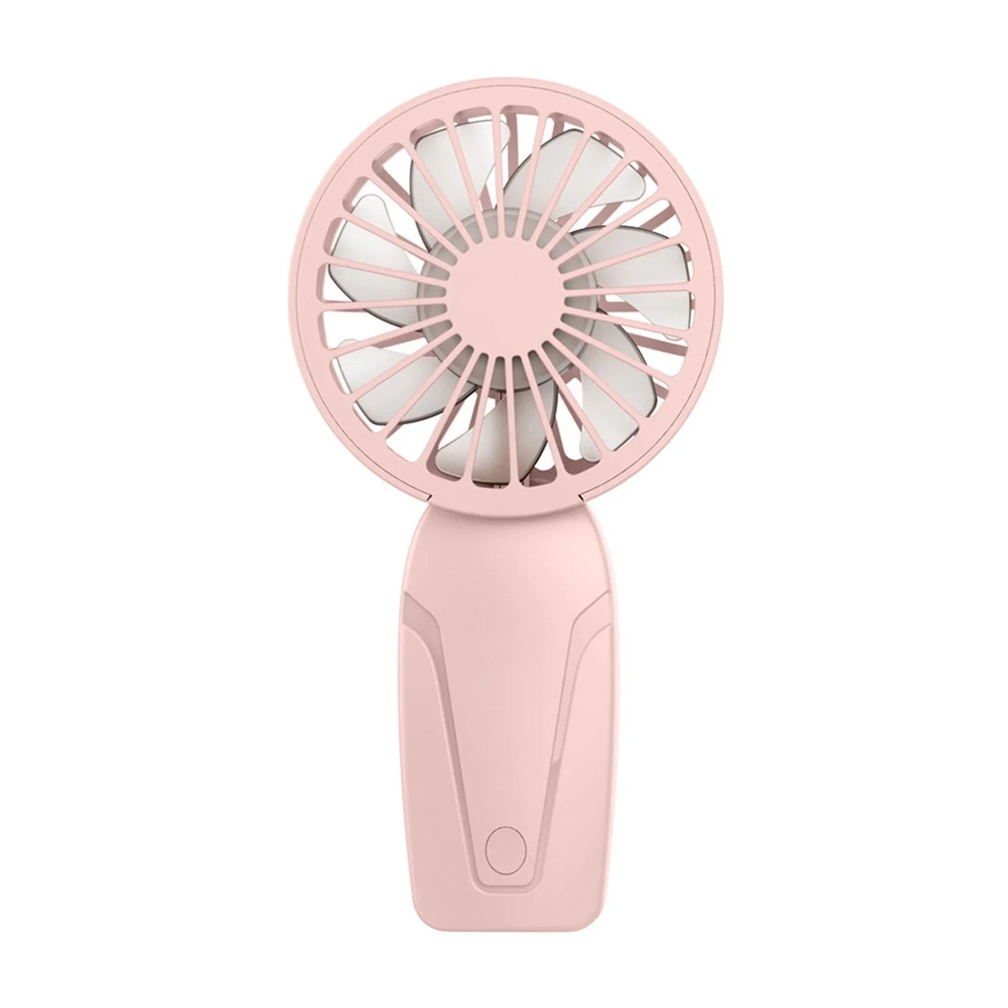 Portable Handheld Small Fan ABS Lightweight Cute Appearance USB Rechargeable Mini Fan For On Go Cooling Portable Mini Pocket Fan