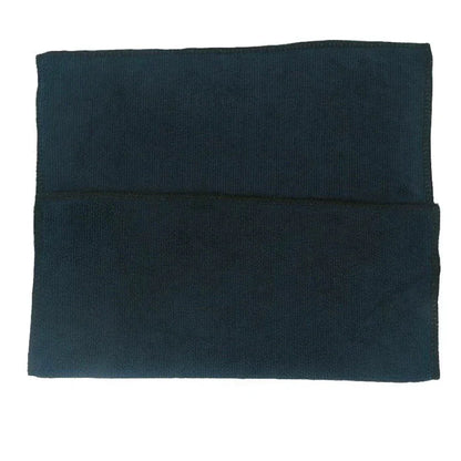 Black Thicken Microfiber Car Cleaning Towels Soft Quick Drying Windows Mirrors Wiping Rags Home Double Layer Clean Cloths