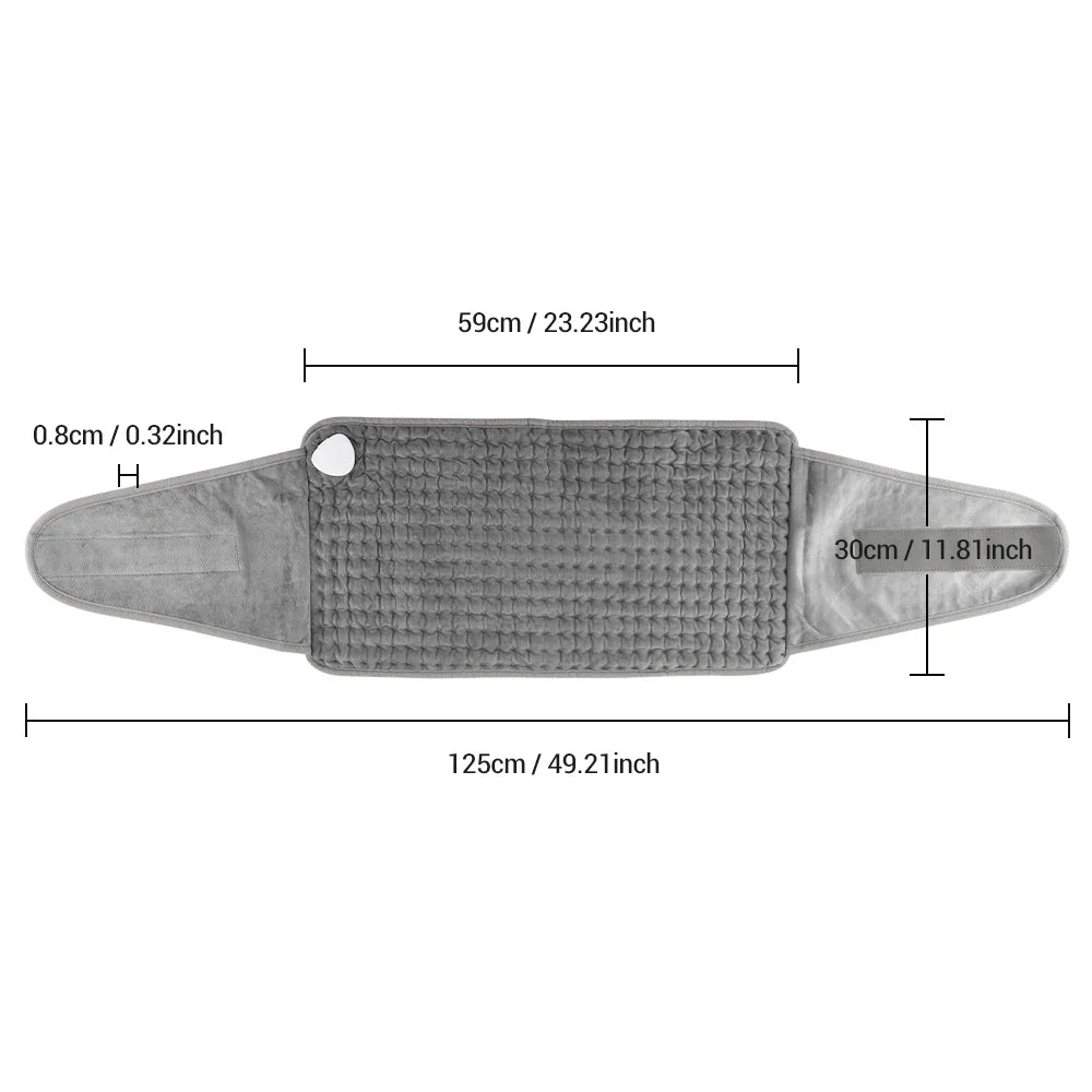 Electric Heating Waist Belt Warm Thermal Pad Office Home Temperature Control Waist Belt Warming Back Hand Warmer