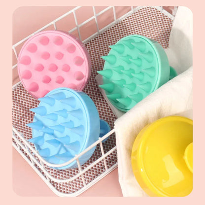 Silicone Scalp Massage Comb - Soft Hair Washing Brush for Growth, Shampoo & Shower, Gentle Scalp Massager for Hair Care