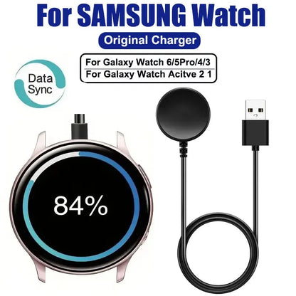 Wireless Watch Charger Compatible For Samsung Galaxy Watch 5 Pro 5/4/3 Active 2/1Gear Sport/S3 Portable Charging Dock Station