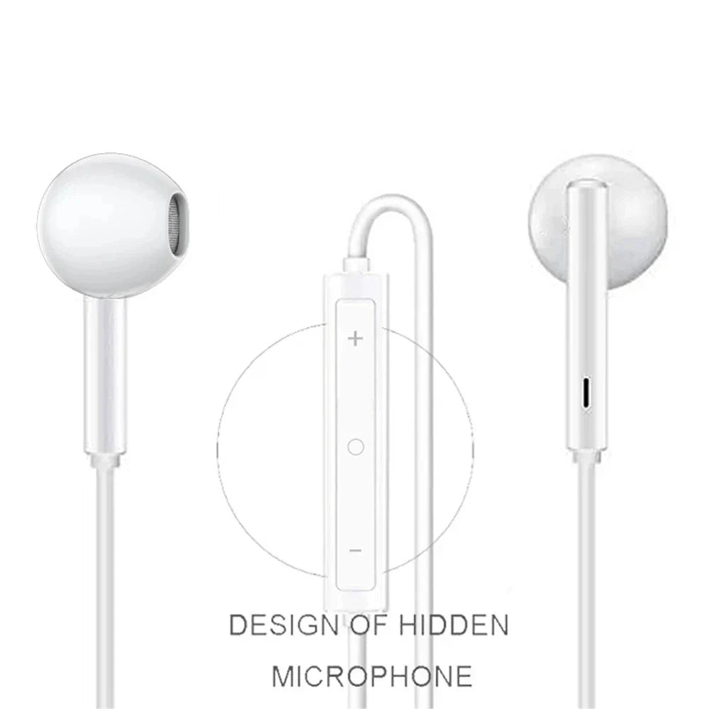 Original Type C Wired Headphone For Xiaomi Mi 14 13 12 Pro Ultra Lite 3.5MM Earphone Redmi Poco Huawei Samsung Earbuds Headset