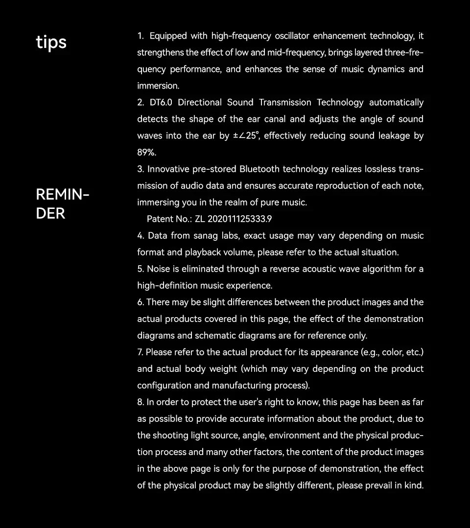 #Sanag C16S Bluetooth 5.4 Wireless Headphones Open Ear OWS Earphones HiFi Sound Headset APP Control TWS Earbuds 8 Hours Playback