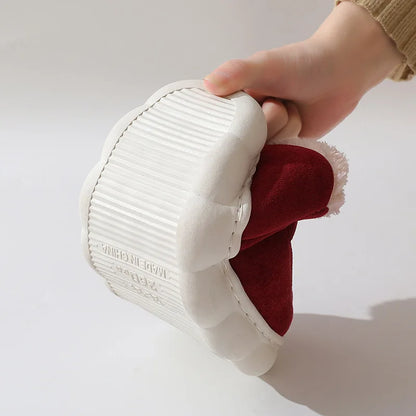 Asgard Classic Plush Slippers For Women Winter 2024 New Outdoor Fluffy Warm Boots Leisure Cotton Shoes Indoor Cozy Home Slides