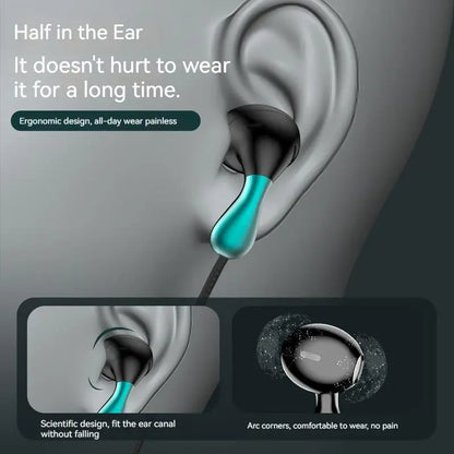 Wired Earphone 3.5mm AUX/Type C HiFi Surround Heavy Bass With MIC In-Ear Game Music Headsets For Samsung Huawei Xiaomi iPad PC