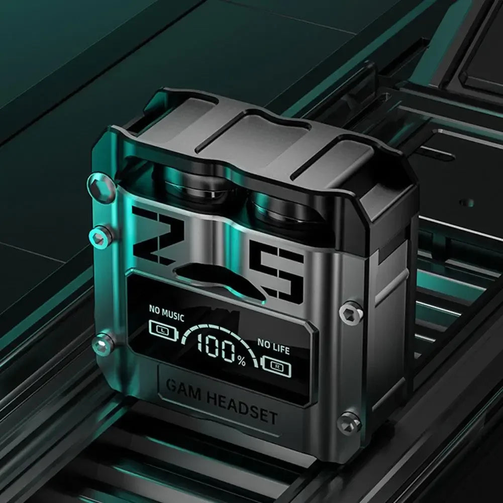 NEW M25 TWS Wireless Bluetooth-compatible 5.2 Headset Digital Reduction Earphone Noise Display Gaming Binaural for xiaomi iphone