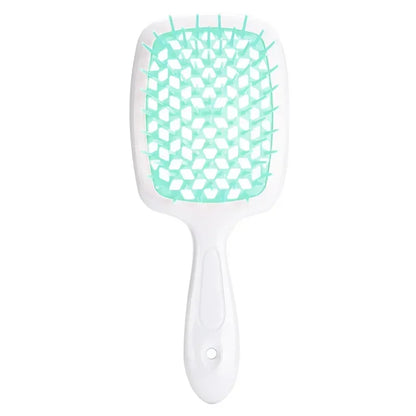 Tangled Hair Comb Detangling Hair Brush Massage Combs Hollow Out Wet Curly Hair Brushes Barber Comb Salon Hair Styling Tools