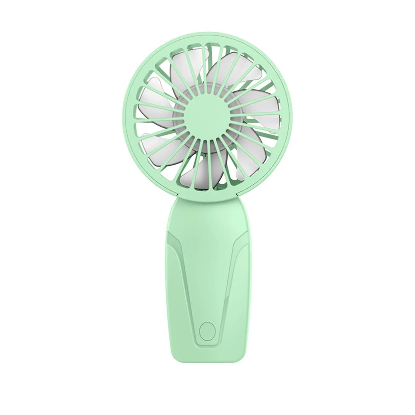 Portable Handheld Small Fan ABS Lightweight Cute Appearance USB Rechargeable Mini Fan For On Go Cooling Portable Mini Pocket Fan