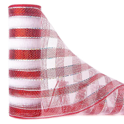 Christmas Crystal Gauze Ribbons 2024 Christmas Tree Decorations for Home Door Wreaths Navidad Noel Gifts Happy New Year 2025