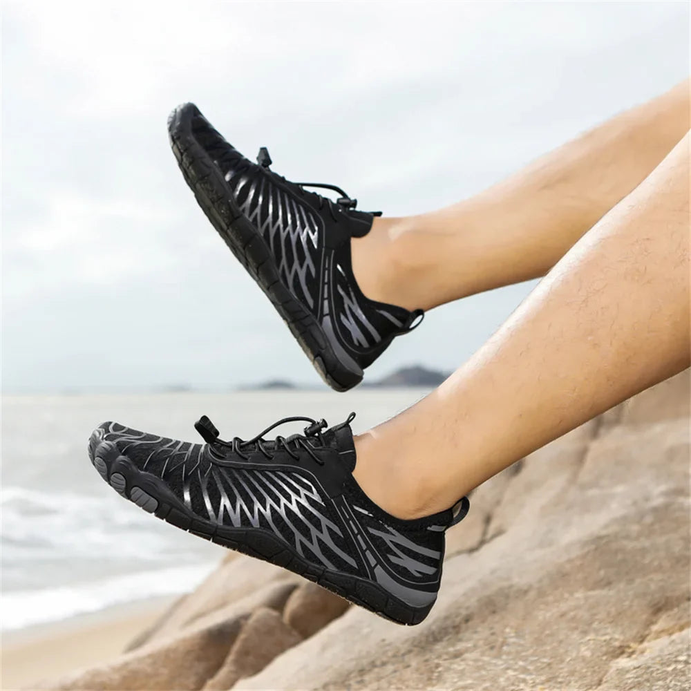 Aqua Shoes For Women Men Barefoot Water Shoes Anti-Slip Quick-Drying Outdoor Beach Upstream Wading Swimming Shoe Sneakers Unisex
