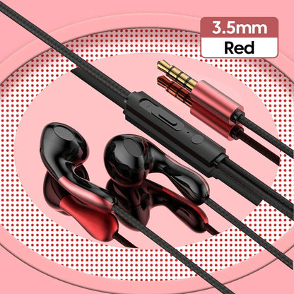 For Samsung Headphones HiFi Bass Stereo Volume Control With Mic Type C 3.5mm Eadphones For Galaxy S24 S23 S22 S21 Ultra Note 20