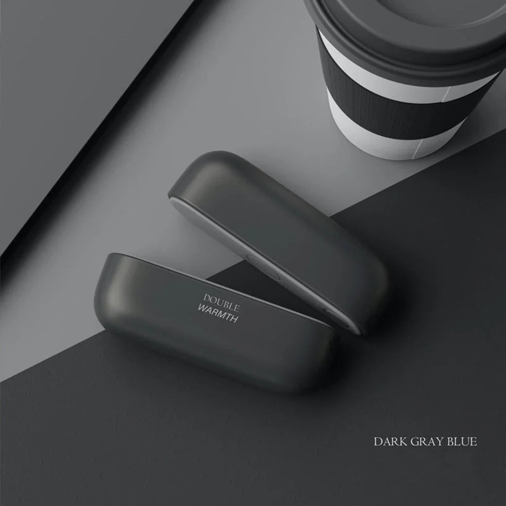 New 2 in 1 Magnetic Rechargeable Hand Warmers Electric Portable Handwarmers Ergonomic Compact Pocket Heater Tech Gifts Outdoors