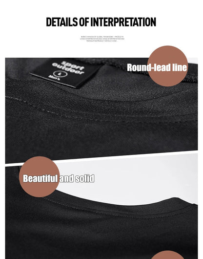 Men Compression Running T Shirt Fitness Tight Long Sleeve Sport Tshirt Training Jogging Shirts Gym Sportswear Quick Dry Rashgard