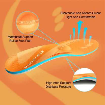 Plantar Fasciitis Orthopedic Sport Insole Men Women Sneaker Flat Feet High Arch Support Orthotic Insoles Plantillas Insert Sole
