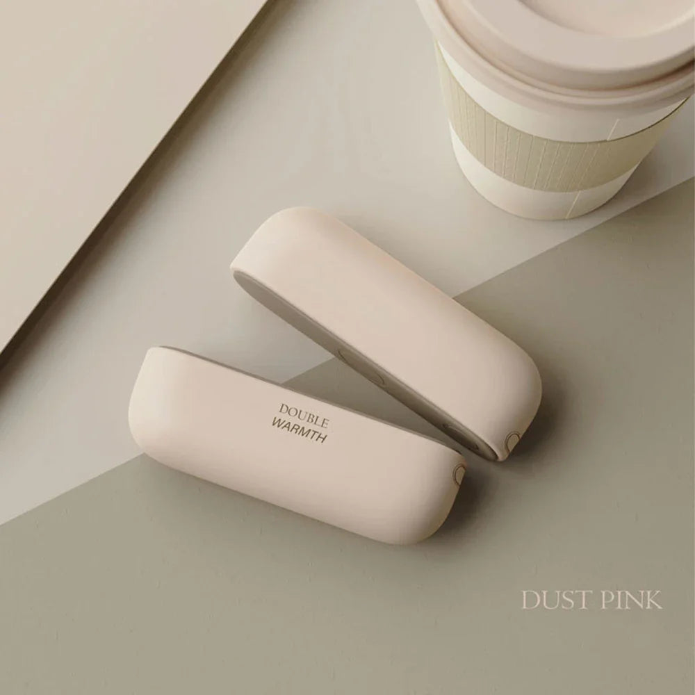 New 2 in 1 Magnetic Rechargeable Hand Warmers Electric Portable Handwarmers Ergonomic Compact Pocket Heater Tech Gifts Outdoors